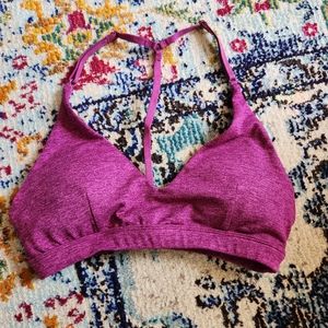 Ptula Strappy Bare Bralette - Small - Berry Color